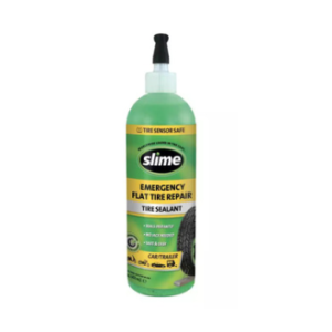 Slime Emergency Tire Sealant ขนาด 16 oz สไลม์ น้ำยาอุดยางรั่วฉุกเฉิน เหมาะสำหรับรถยนต์